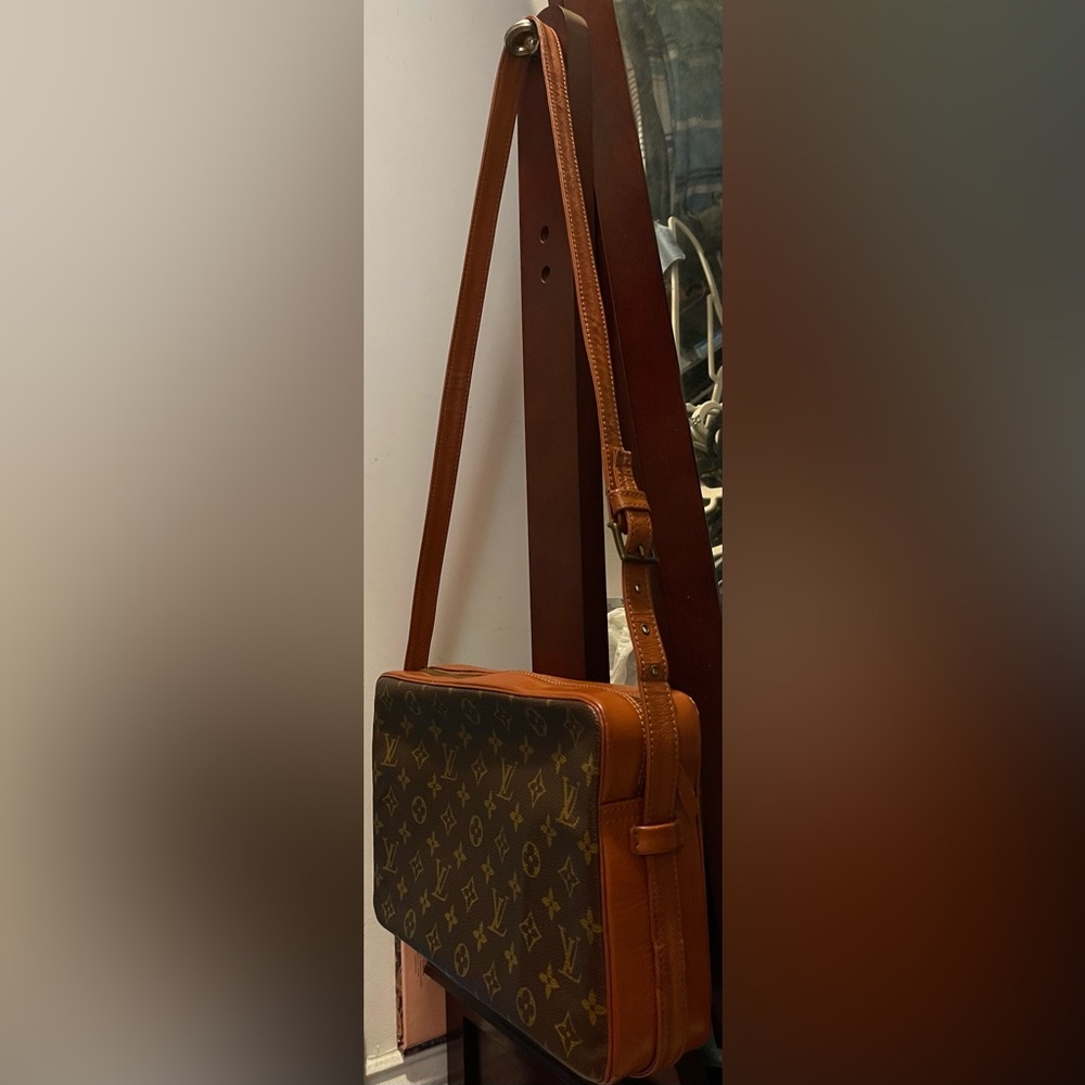 Lv Monogram Sac Bandolier Vintage Crossbody Bag